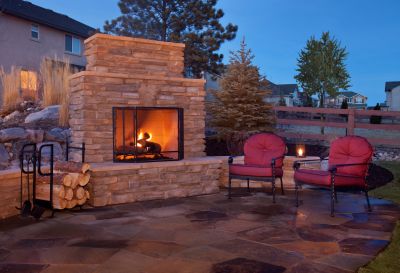 Stone Gas Fire Pits