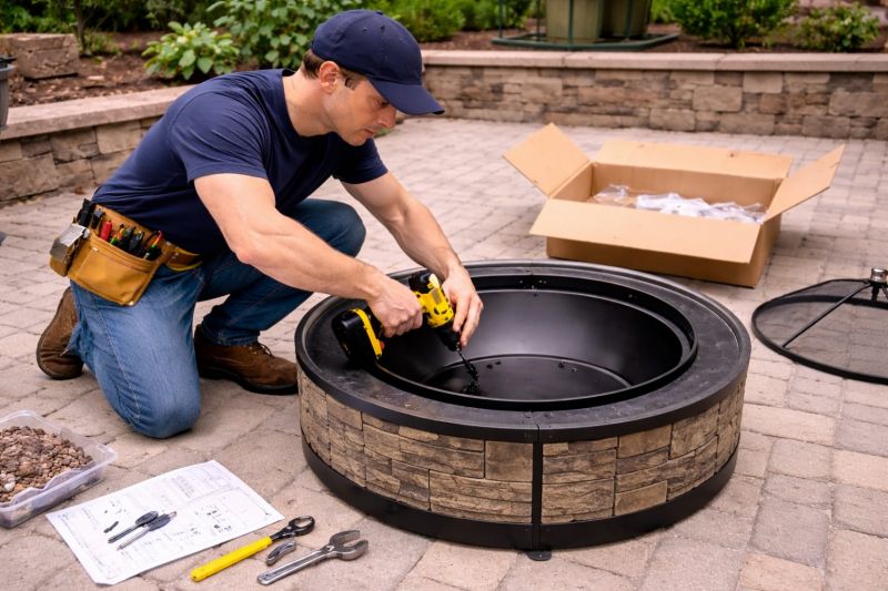 Gas Fire Pit Installation Service